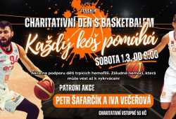Charitativní den s basketbalem - Každý koš pomáhá