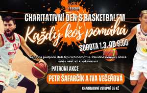 Charitativní den s basketbalem - Každý koš pomáhá